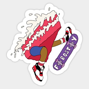 Velvet Boarder Sticker